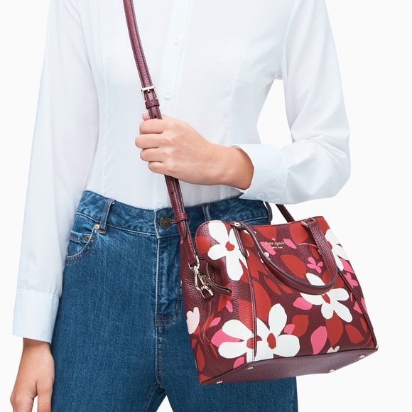 Kate Spade Floral 🌸Satchel & Crossbody - Picture 2 of 4
